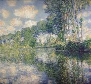 Claude Monet Poplars on the Banks of the River Epte oil painting reproduction